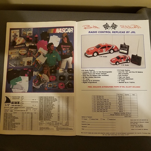 VTG comic book the Legends of NASCAR starring Bill Elliott 1991 - Picture 10 of 10